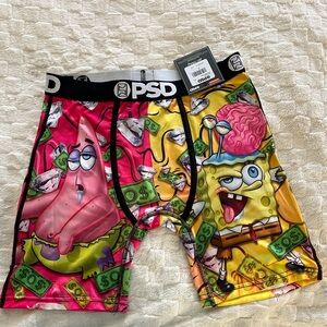 Nickelodeon SpongeBob & Patrick Colorful Boxers “SB Money Drip”